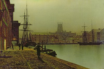 Gloucester Docks, c.1880 by John Atkinson Grimshaw